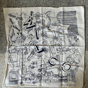 Best Made Company White "Wilco" Bandana